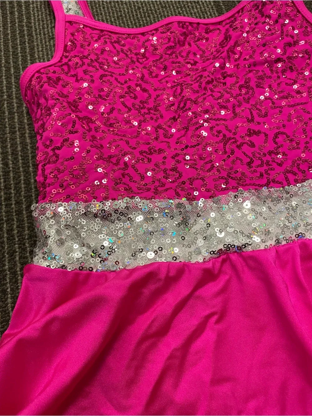 Weissman Hot Pink Dance Costume